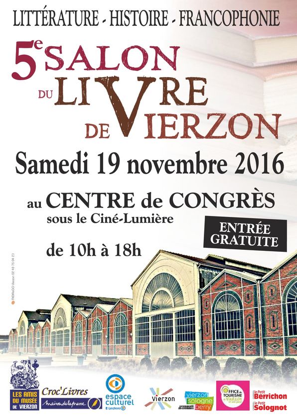 Salon du Livre Vierzon 2016