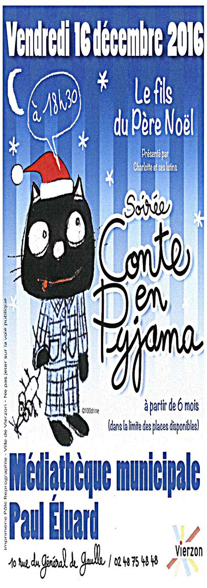 Conte en Pyjama - Vierzon 16 décembre 2016