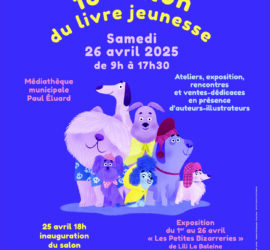 Salon Du livre Jeunesse 2025 à la Médiathèque de Vierzon