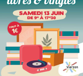 Bourse aux Livres et aux Vinyles à Vierzon 2026